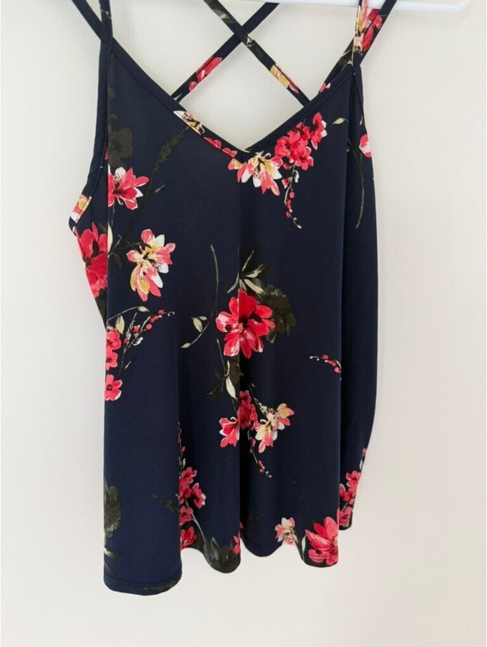 Papermoon Floral Tank, Size Small - Picture 3 of 6